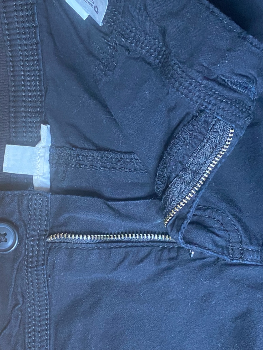 Style & Co 14 Black Cargo Pants - Picture 4 of 12